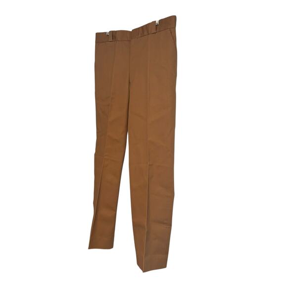 Vintage US Fish & Game Tan Pants Mens Sz 37x30 Pleated Straight Leg Uniform - Picture 15 of 15
